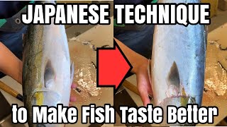 The Secret Japanese Way to Remove Fish Scales for Better Flavor!