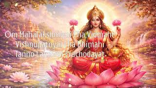🌸 Divine Abundance, Prosperity & Sacred Blessings 🪔 Lakshmi Gayatri Mantra 🕉️