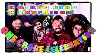 X Boyfriend & X Girlfriend 1 crore Views Celebration!! 🎉🎈 CINEMAWALA YouTube Party Live