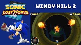 Sonic Lost World (3DS) - Windy Hill 2 in 2:07.00