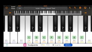 Leve Palestina - Piano Cover (App)