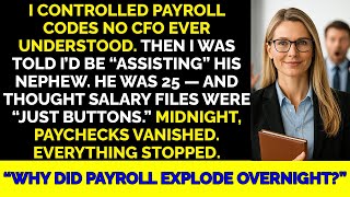 I Got Replaced By The CFO’s Nephew At Noon — By Midnight Payroll Destroyed Them | Corporate Revenge