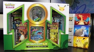 Venusaur EX Red & Blue Collection Box Opening
