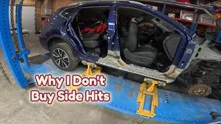 Salvage auction side hits, Why I dont like them