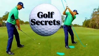 PGA Legend uses HAPPY GILMORE SWING to Improve ARM SPEED! 