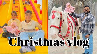 Christmas ⛄🎁 Vlog With my kid's ! Full day enjoy Christmas 🎄 vlog 