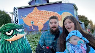 SEARCHING FOR HENRY | A scavenger hunt for Ryan Henry Ward murals in Seattle | Seattle Vlog