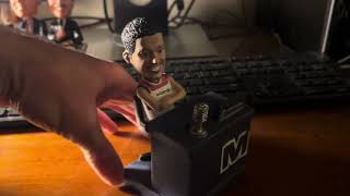 My rare talking Kyle Kuzma Washington Wizards bobblehead