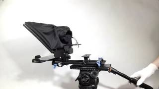 Udengo prompter on the 15mm rod rig