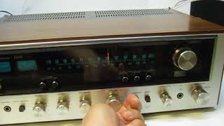 Sansui 6060 demo video for Ebay listing