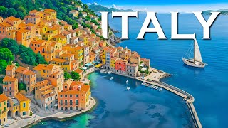 FLYING OVER ITALY 4K UHD   Relaxing Music Along With Beautiful Nature Videos   4K Video Ultra HD