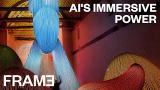 AI brings fantasy to life at this travelling exhibition