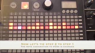 Paraphonic sequencer MatrixBrute