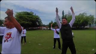 Senam jalan santai pilkada serentak 2024