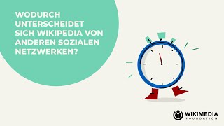 Was unterscheidet Wikipedia von anderen sozialen Netzwerken? | A WIKI MINUTE