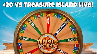 £20 vs THE NEW TREASURE ISLAND LIVE GAMESHOW (Pragmatic)