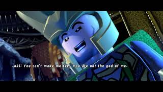 LEGO Marvel Super Heroes - Part 7 Walkthrough | Bifrosty Reception (Loki Boss