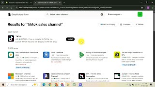 How To Connect Shopify To TikTok Shop