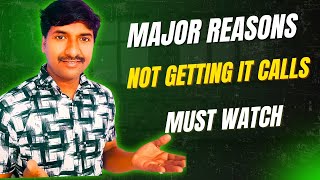 Why you are not getting IT job calls | Major Reasons & How to fix it | byluckysir