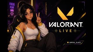 Locked In Sunday 😈🎮|Valorant Ranked Live India #stream #shortslive #gamergirl #sunday #weekendvibes