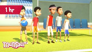 Ultimate Excitement Moments P10 🎀 | 1 Hour of Cartoons for Kids 🕐 | The Adventures of Mansour ✨