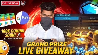 FREE FIRE LIVE- CUSTOM ROOM GIVEAWAY🎁 FF LIVE GIVEAWAY🔥 // #mgofficials #freefirelive #livegiveaway