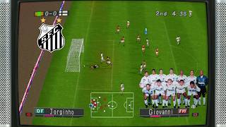 Winning Eleven 1995: Campeonato Paulista - Santos ⚪ [PS1]
