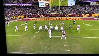 Sam Howell First NFL TD Pass