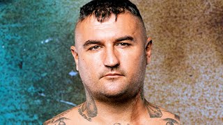 Brett 'The Macine' May in a violent knife fight to the death