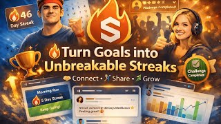 🔥 StreakSync – Turn Goals into Streaks | A Social Habit Builder Web App (Hackathon Project)