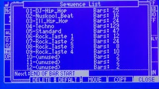 MPC2500 END OF BAR START/PLAY