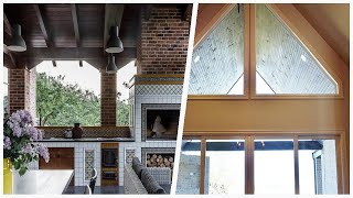 75 Mediterranean Outdoor Kitchen Porch Design Ideas You'll Love 😊