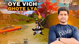 OYE VICH E GHOTE LYA 😂 || FUNNY MOMENTS || ROOP GAMING NEW VIDEO || PUNJABI GAMER #bgmi #funny