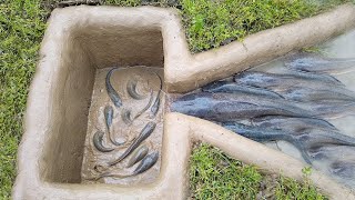 Amazing Fish Trap 🎣 | Fishing After Flood | Primitive Technology | Primitive Survival #fishing
