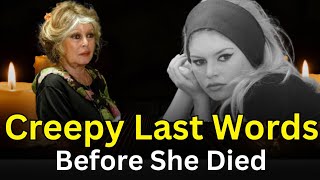 RIP Brigitte Bardot (1934–2025): The Final Message of France’s Eternal "B.B." | Cause of Death