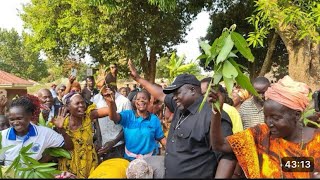 Gen. Otema Awany Campaigning