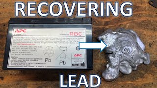 Recovering Lead from a Battery
