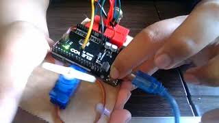 servo motor controlled by potentiometer Arduino | live stream