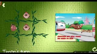 Disney wild about safety tic tac toe