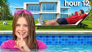 How Long Can I Secretly Live in a Celebrity Mansion? ft/ Stokes Twins