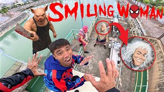 ESCAPING SMILING WOMAN 76.0 | Parkour Pov Horror Film| By B2F Viet Nam