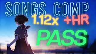 8.58⭐ SONGS COMPILATION 1.12x +HR PASS 34 MISSES