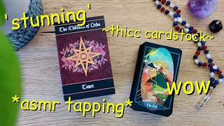how to do a tarot deck unboxing