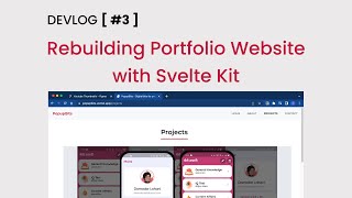 PopupBits DEVLOG #3 - Rebuilding company website using svelte kit