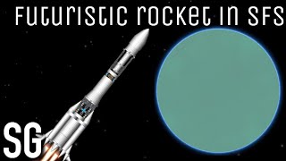 FUTURISTIC ROCKET IN SFS |photon hyperlight (spaceflight simulator)