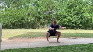 Parallel Squat Pulses - Exercise Demo | Virtual Team Fitness