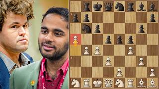 9 Pawn Moves In a Row! || Arjun vs Magnus || FIDE Freestyle Chess World Championship