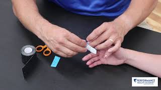 Splinting: Mallet (Kinesiology Taping Technique)