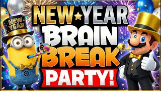 ⭐ New Years Brain Break ⭐ Just Dance ⭐ Brain Breaks for Kids ⭐ Danny Go Inspired