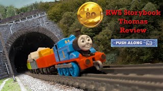 Thomas & Friends 80th Anniversary Push Along RWS Storybook Thomas Review